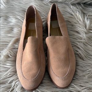 Dolce Vita Suede Loafers in Tan
